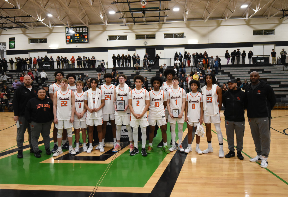 a Roosevelt vs Eastside Catholic boys basketball The Hardwood Invite final Portland Oregon December 20 2023 Taylor Balkom 73